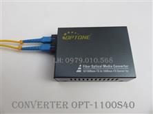 OPTONE Bộ chuyển đổi quang điên 2 sợi OPTONE - Converter Opt-1100S40 OPT-1100S40